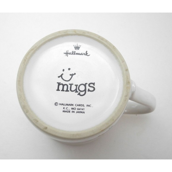 Good Friends Raise Your Spirits! Cute Bunny and Mice Mug - Hallmark Coffee Cup - Picture 5 of 6